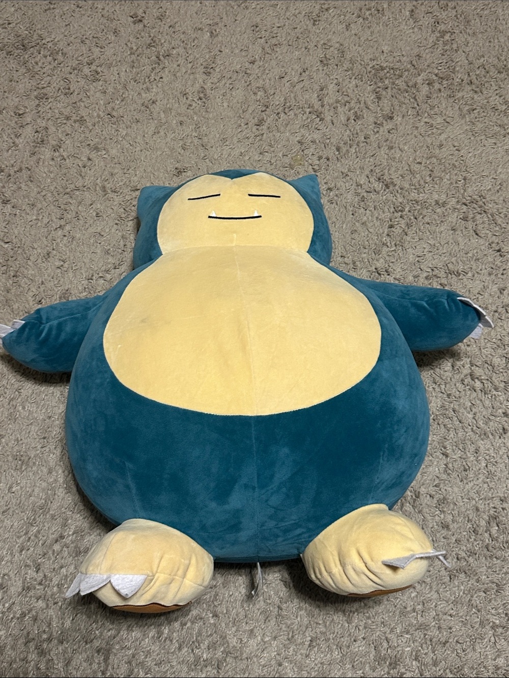 Pokemon Snorlax 23” HUGE Plush Stuffed Pillow Nintendo 2022